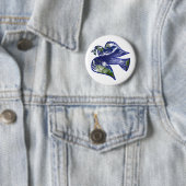 Peace on Earth Dove Ronde Button 5,7 Cm (In situ)
