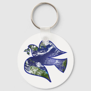 Peace on Earth Dove Sleutelhanger