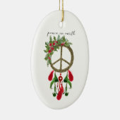 Peace on Earth Dream Catcher Ornament (Rechts)