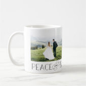 Peace on Earth EDITABLE KLOR Custom Photo Mok (Links)