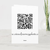 Peace on Earth Glas in lood Kerstkaart Feestdagen Kaart (Achterkant)