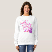 Peace on Earth Goodwill ChristmasT-Shirt Sweatshir Trui (Voorkant volledig)