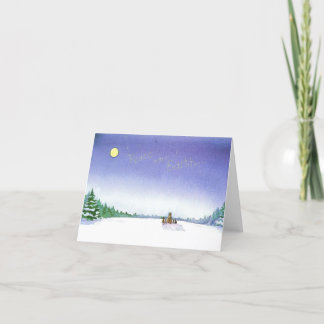 Peace on Earth Holiday Card Bedankkaart