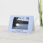 Peace on Earth Holiday Card Feestdagen Kaart (Achterkant)