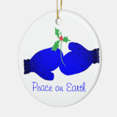 Peace on Earth Holiday Ornament (Links)