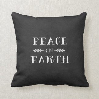 Peace on Earth Holiday Pillow Kussen