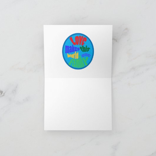 Peace on Earth Kaart (Binnen)