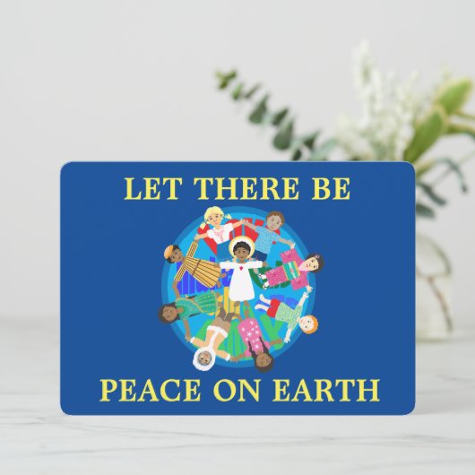 Peace on Earth Kaart (Staand voorkant)