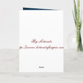 Peace on Earth-kaart Feestdagen Kaart (Achterkant)