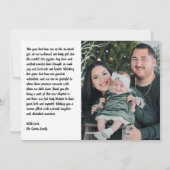 "Peace on Earth" Kaart met Dove (Achterkant)