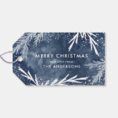 Peace On Earth, kerstcadeaubonnen Cadeaulabel (Achterkant Horizontaal)