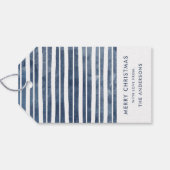 Peace On Earth, kerstcadeaubonnen Cadeaulabel (Achterkant Horizontaal)