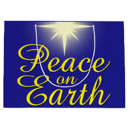 Peace on Earth kerstfeestdag cadeautas