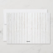 Peace On Earth-kerstkaart Feestdagenkaart (Achterkant)