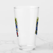 Peace on Earth Kerstmis Drink glas (Links)