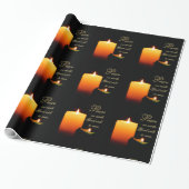 Peace on Earth kerstwrapping Paper Cadeaupapier (Uitgerold)
