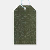 Peace On Earth met Bow and Bells Gift Label Cadeaulabel (Achterkant)