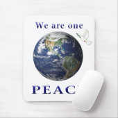 Peace on Earth Muismat (Met muis)