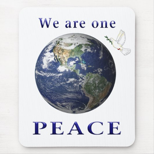 Peace on Earth Muismat (Voorkant)