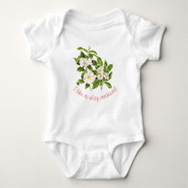 'Peace on Earth' op een Baby Bodysuit