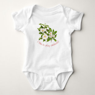 'Peace on Earth' op een Baby Bodysuit