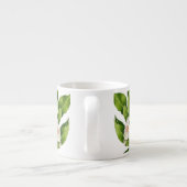 'Peace on Earth' op een Espresso-Mok (W) Espresso Kop (Achterkant)