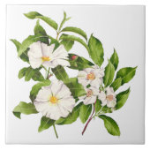 'Peace on Earth' op een keramische Tegel Tegeltje (Voorkant)