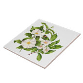 'Peace on Earth' op een keramische Tegel Tegeltje (Zijkant)