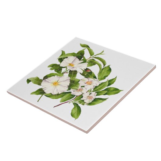 'Peace on Earth' op een keramische Tegel Tegeltje (Zijkant)