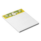 'Peace on Earth' op een middelgroot Notitieblok (Schuin)