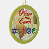 Peace on Earth Ornament (Rechts)