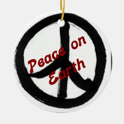 Peace on Earth Ornament (Voorkant)