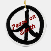 Peace on Earth Ornament (Achterkant)