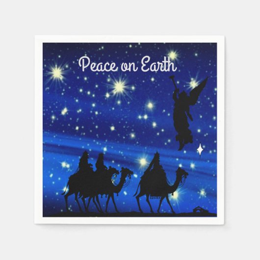Peace on Earth Party Napkins Servet (Voorkant)