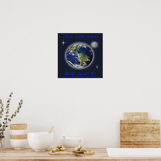 Peace on Earth Poster (Keuken)