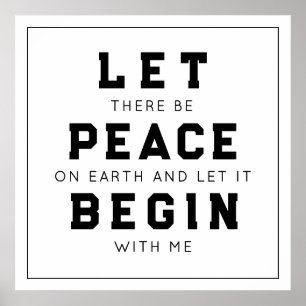 Peace on Earth Poster