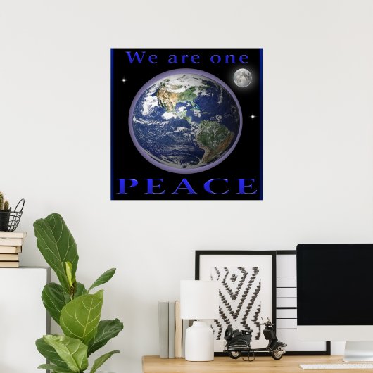 Peace on Earth Poster (Thuiskantoor)