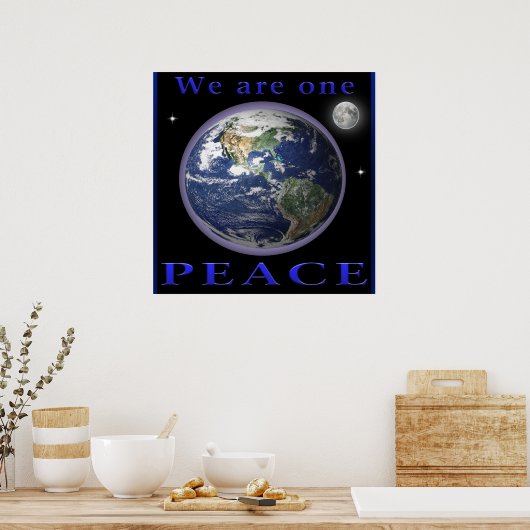 Peace on Earth Poster (Keuken)