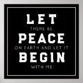 Peace on Earth Poster (Voorkant)