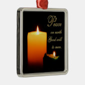 Peace on Earth Square Ornament (Rechts)