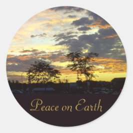 Peace on Earth Sticker door RoseWrites