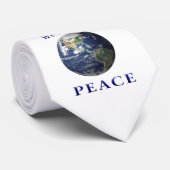 Peace on Earth Stropdas (Opgerold)