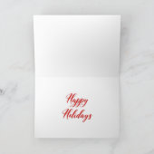 Peace On Earth-teken op zwart bord Feestdagen Kaart (Binnen)