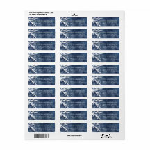 Peace on Earth - Terugkeeradreslabels voor Kerstmi