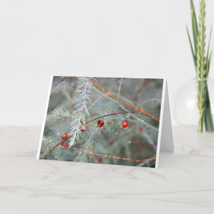 Peace on Earth Tuinier Kerst Kaart