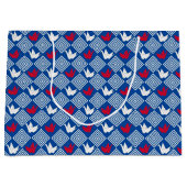 Peace Orizuru Pattern Groot Cadeauzakje (Voorkant)
