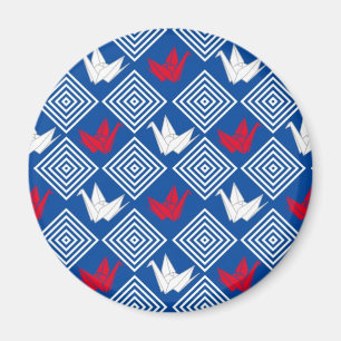 Peace Orizuru Pattern Magneet