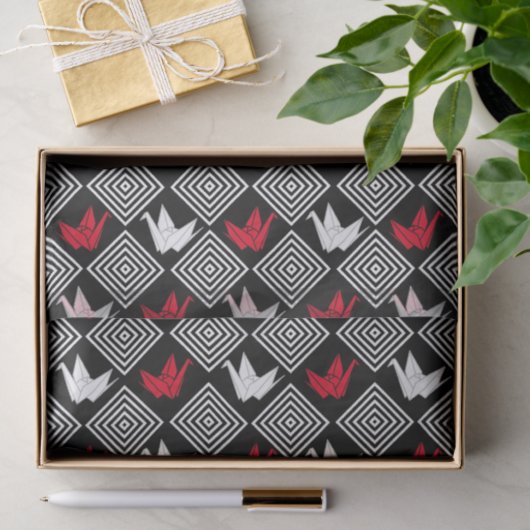 Peace Orizuru Pattern Tissuepapier (Geschenk)