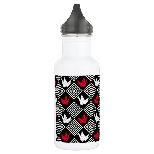 Peace Orizuru Pattern Waterfles (Links)