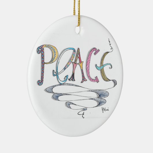 Peace Ornament (Rechts)